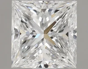 0.7ct PRINCESS F VVS2 Natural diamond