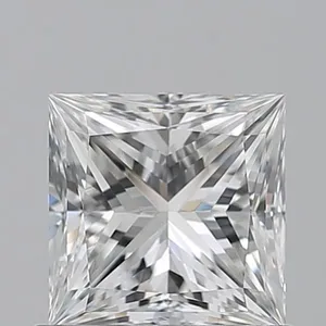 0.9ct PRINCESS G VS2 Natural diamond