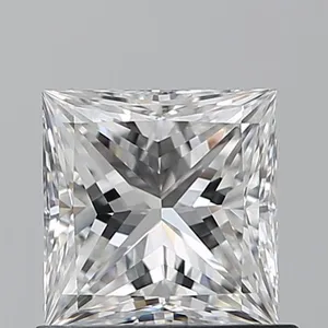 0.9ct PRINCESS F VS1 Natural diamond