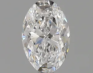 0.51ct OVAL D VVS1 Natural diamond