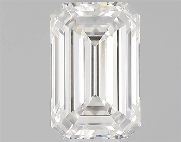 0.40ct EMERALD F VS2 Natural diamond