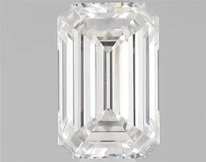 0.4ct EMERALD F VS2 Natural diamond