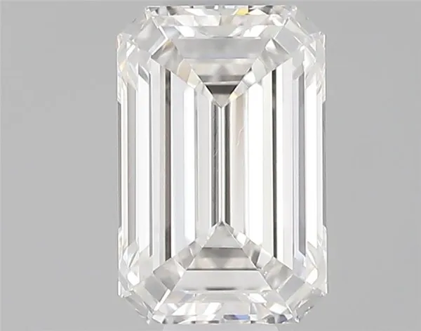 0.4ct EMERALD F VS2 Natural diamond
