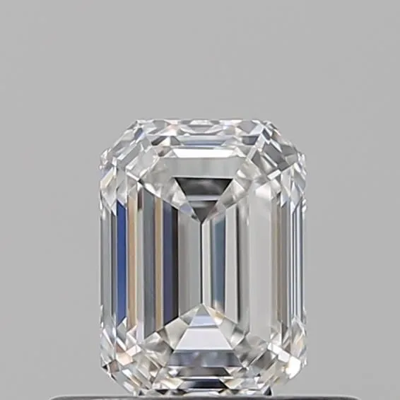0.5ct EMERALD F VVS2 Natural diamond