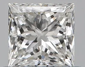 0.51ct PRINCESS G VVS1 Natural diamond