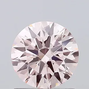1ct ROUND Fancy Intense Pink VVS2 Coloured Lab diamond