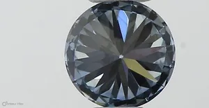 0.34ct ROUND Fancy Intense Blue VS1 Coloured Lab diamond