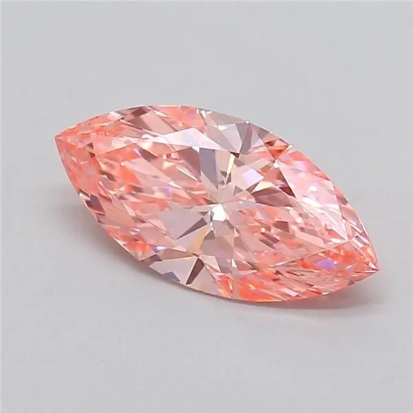 2.05ct MARQUISE Fancy Vivid Pink VVS2 Coloured Lab diamond