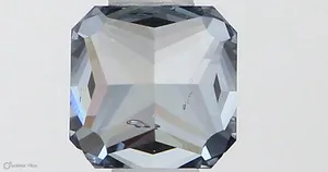 0.51ct RADIANT Fancy Vivid Blue SI2 Coloured Lab diamond