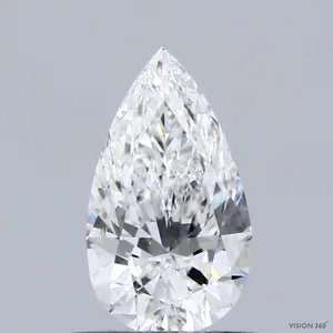 0.5ct PEAR F SI1 Natural diamond