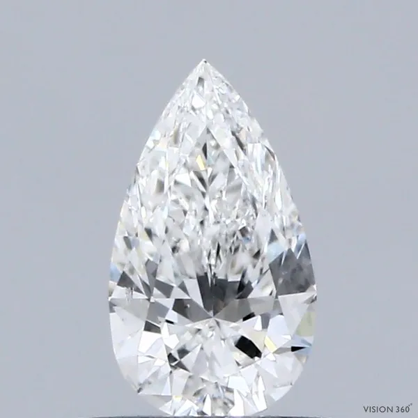 0.5ct PEAR F SI1 Natural diamond