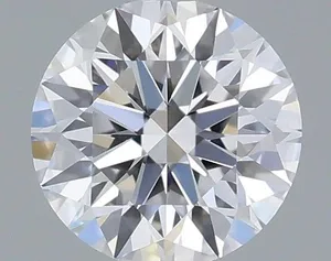 0.34ct ROUND D VVS2 Lab diamond