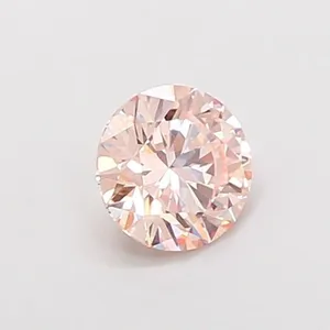 1ct ROUND Fancy Pink VS1 Coloured Lab diamond