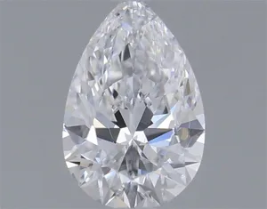 0.32ct PEAR D VVS2 Natural diamond
