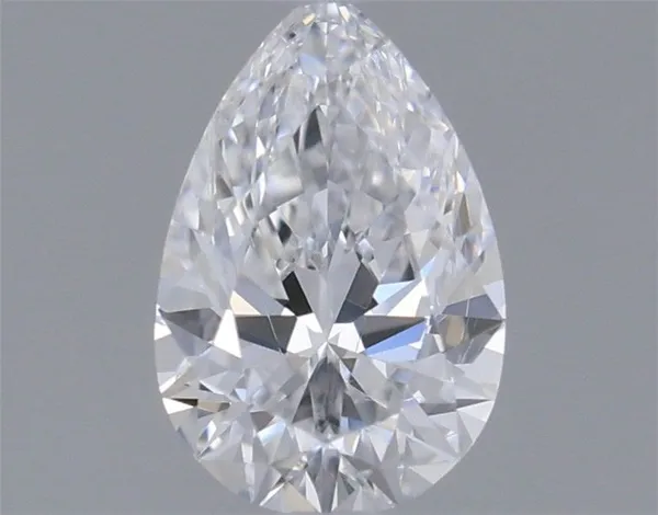 0.32ct PEAR D VVS2 Natural diamond
