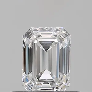 0.5ct EMERALD F SI1 Natural diamond