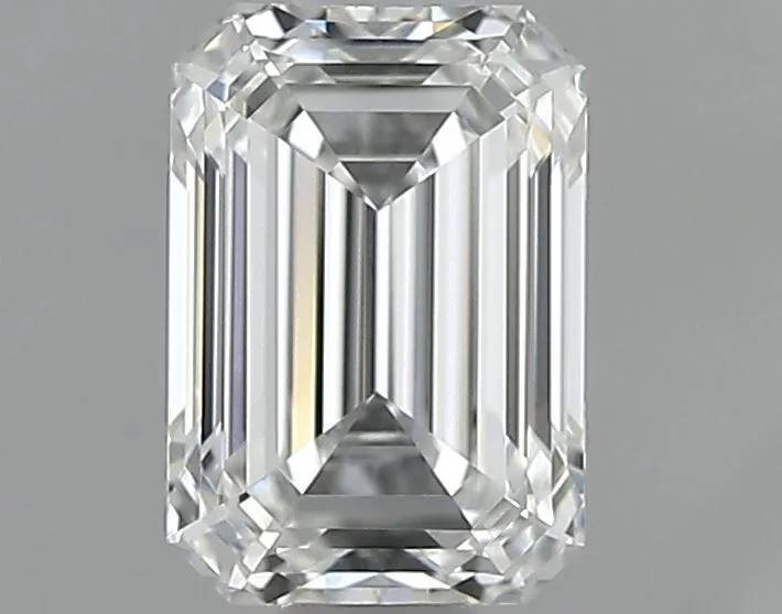 0.55ct EMERALD F IF Natural diamond