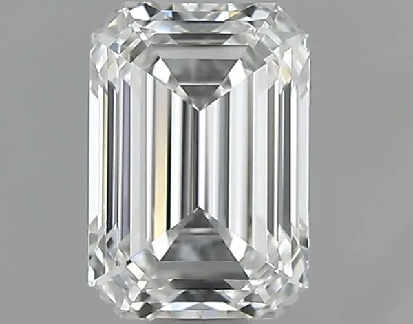 0.55ct EMERALD F IF Natural diamond
