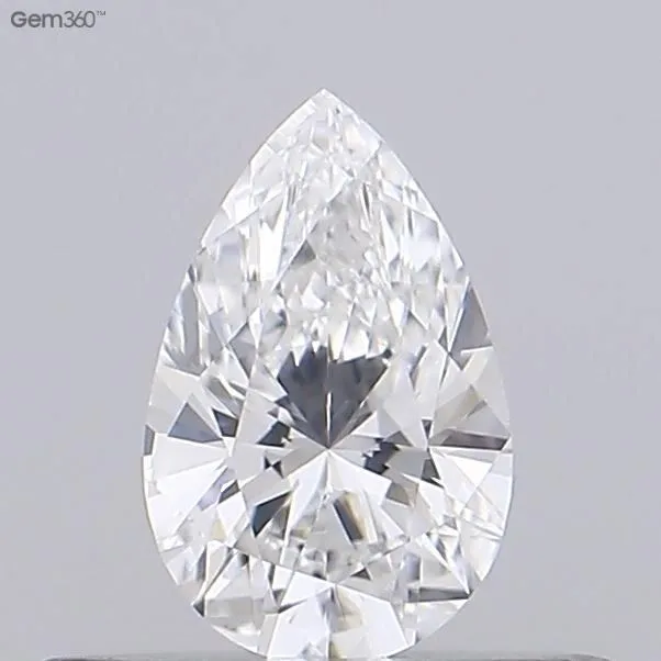0.30ct PEAR F VVS2 Natural diamond