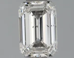 0.73ct EMERALD F SI1 Lab diamond
