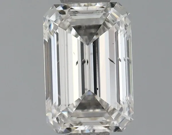 0.73ct EMERALD F SI1 Lab diamond