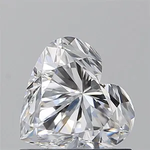 0.9ct HEART D VS1 Natural diamond