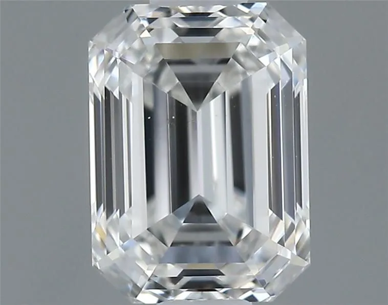 0.50ct EMERALD F VS2 Natural diamond