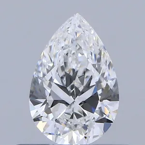 0.41ct PEAR D VVS2 Natural diamond