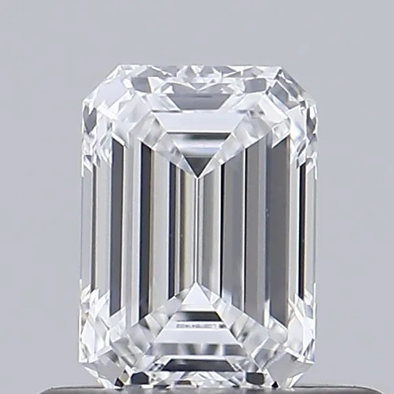 0.51ct EMERALD D FL Lab Grown diamond