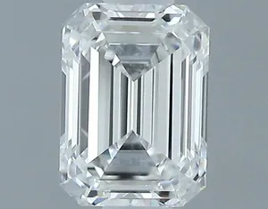 0.32ct EMERALD F VVS1 Natural diamond