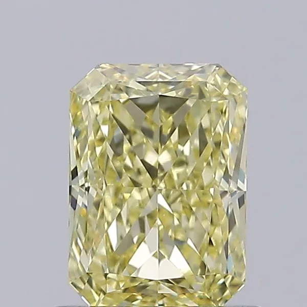1.05ct RADIANT Fancy Intense Yellow VVS2 Coloured Lab diamond
