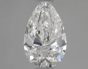 0.51ct PEAR F SI1 Natural diamond