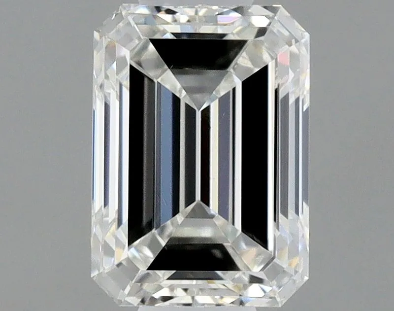 0.40ct EMERALD F VVS1 Natural diamond
