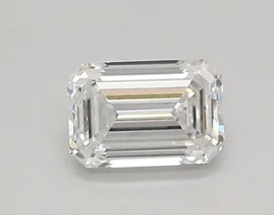 0.37ct EMERALD D VVS1 Lab diamond
