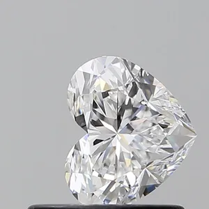 0.6ct HEART D VVS1 Natural diamond