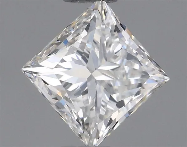 0.58ct PRINCESS H VVS2 Natural diamond