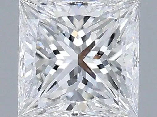 0.75ct PRINCESS G VVS2 Natural diamond