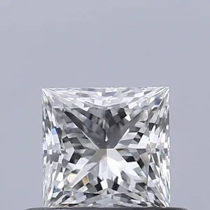 0.42ct PRINCESS E VVS2 Natural diamond