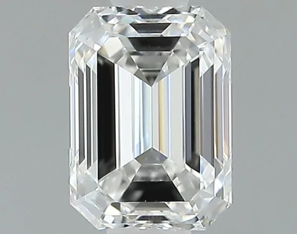 0.51ct EMERALD F VVS2 Natural diamond