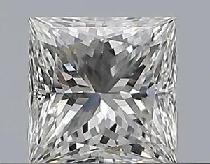 0.3ct PRINCESS H VVS1 Natural diamond