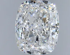 0.9ct CUSHION D VS2 Natural diamond