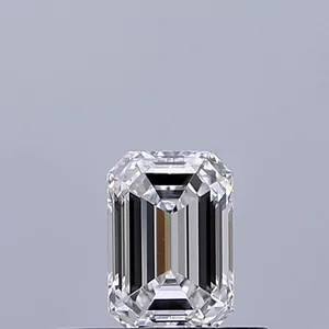 0.35ct EMERALD D VVS1 Natural diamond