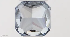 0.34ct RADIANT Fancy Vivid Blue VVS2 Coloured Lab diamond