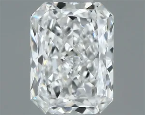 0.5ct RADIANT E VVS2 Natural diamond