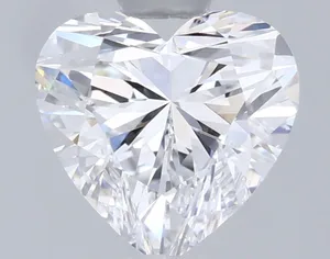 1.04ct HEART D VVS2 Lab diamond