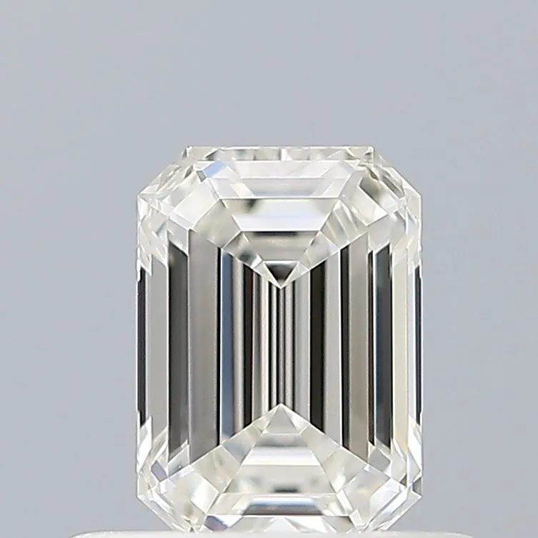0.46ct EMERALD H VVS2 Natural diamond