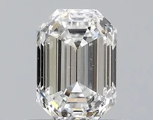 0.7ct EMERALD F SI1 Natural diamond