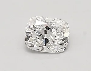 0.58ct CUSHION D VVS2 Lab diamond
