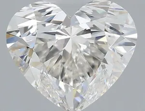 1.08ct HEART G VVS2 Lab diamond