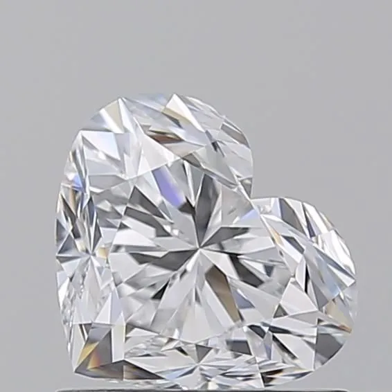 1.01ct HEART D VVS2 Natural diamond